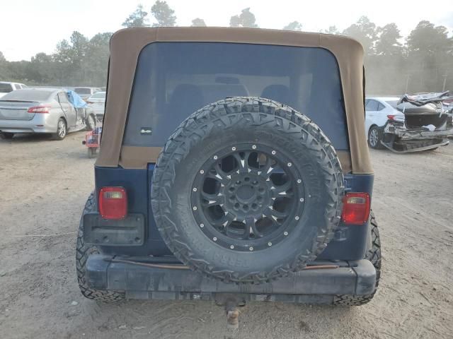 2001 Jeep Wrangler / TJ Sport