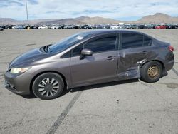 Honda Civic lx salvage cars for sale: 2015 Honda Civic LX