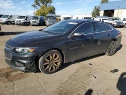 Chevrolet Malibu salvage cars for sale: 2017 Chevrolet Malibu LT