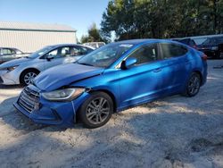 Salvage cars for sale from Copart Midway, FL: 2017 Hyundai Elantra SE