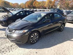 Honda Civic salvage cars for sale: 2015 Honda Civic EX