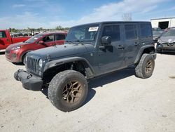 Jeep Wrangler salvage cars for sale: 2017 Jeep Wrangler Unlimited Sport