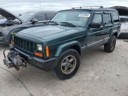 Jeep salvage cars for sale: 2001 Jeep Cherokee Sport