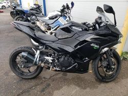 Kawasaki Ninja 500 salvage cars for sale: 2024 Kawasaki EX500