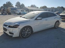 Chevrolet Malibu salvage cars for sale: 2017 Chevrolet Malibu Premier