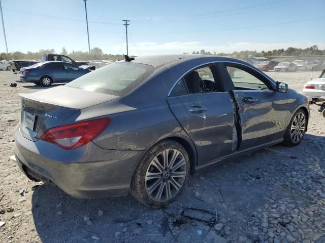 2018 Mercedes-Benz CLA 250 4matic