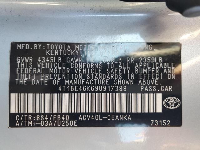 2009 Toyota Camry Base