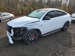 Mercedes-Benz salvage cars for sale: 2021 Mercedes-Benz GLE Coupe AMG 53 4matic