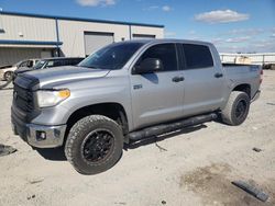 Toyota Tundra salvage cars for sale: 2015 Toyota Tundra Crewmax SR5