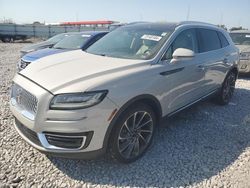 Lincoln salvage cars for sale: 2019 Lincoln Nautilus Reserve