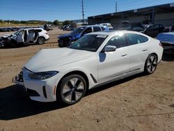 Salvage cars for sale from Copart Colorado Springs, CO: 2024 BMW I4 Edrive 35