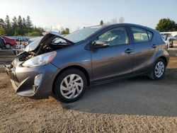 Toyota Prius salvage cars for sale: 2015 Toyota Prius C