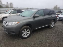 Toyota Highlander salvage cars for sale: 2012 Toyota Highlander Base