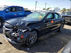 Mercedes-Benz c-Class salvage cars for sale: 2020 Mercedes-Benz C 300 4matic