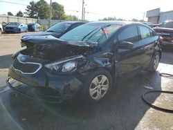 KIA salvage cars for sale: 2015 KIA Forte LX