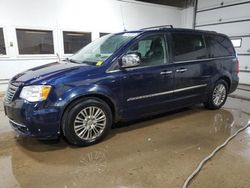 Vehiculos salvage en venta de Copart Blaine, MN: 2013 Chrysler Town & Country Touring L