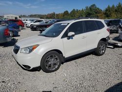 Subaru Forester salvage cars for sale: 2016 Subaru Forester 2.5I Touring