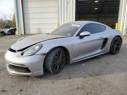 Porsche Cayman salvage cars for sale: 2018 Porsche Cayman S