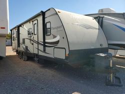 Keystone Travel Trailer salvage cars for sale: 2015 Keystone Travel Trailer