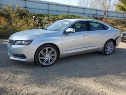 Chevrolet Impala salvage cars for sale: 2016 Chevrolet Impala LTZ