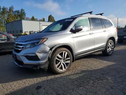 Honda Pilot salvage cars for sale: 2016 Honda Pilot Touring