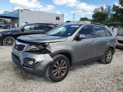 KIA Sorento salvage cars for sale: 2011 KIA Sorento EX