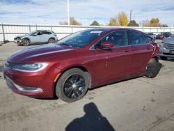 Chrysler Vehiculos salvage en venta: 2015 Chrysler 200 Limited