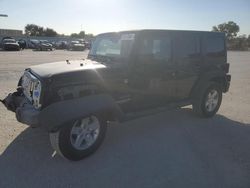 Jeep Wrangler salvage cars for sale: 2015 Jeep Wrangler Unlimited Sport