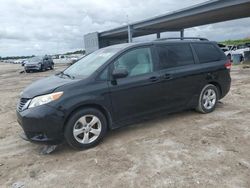 Toyota Sienna le salvage cars for sale: 2011 Toyota Sienna LE