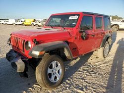 Jeep Wrangler salvage cars for sale: 2020 Jeep Wrangler Unlimited Sport