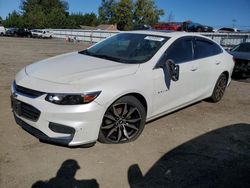 Chevrolet Malibu salvage cars for sale: 2018 Chevrolet Malibu LT