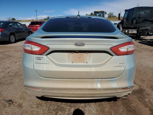 2013 Ford Fusion SE Hybrid