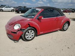 Volkswagen Beetle salvage cars for sale: 2008 Volkswagen New Beetle Convertible S