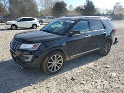 Ford Explorer salvage cars for sale: 2017 Ford Explorer Limited