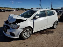 Chevrolet Sonic salvage cars for sale: 2017 Chevrolet Sonic