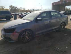 Volkswagen salvage cars for sale: 2016 Volkswagen Jetta Sport