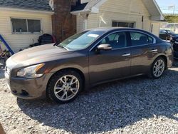 Salvage cars for sale from Copart Northfield, OH: 2013 Nissan Maxima S