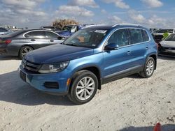 Volkswagen Tiguan salvage cars for sale: 2017 Volkswagen Tiguan Wolfsburg