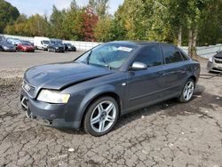 Audi a4 salvage cars for sale: 2004 Audi A4 1.8T Quattro