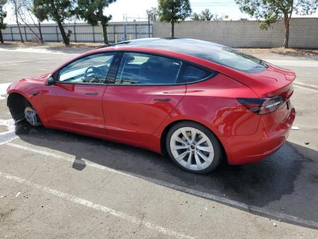 2022 Tesla Model 3