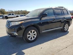 Toyota Highlander salvage cars for sale: 2011 Toyota Highlander Base