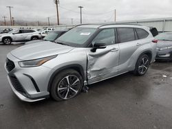 Toyota Highlander salvage cars for sale: 2021 Toyota Highlander XSE