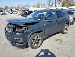 Jeep Compass salvage cars for sale: 2018 Jeep Compass Limited