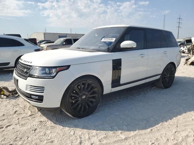 2016 Land Rover Range Rover Supercharged