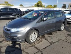 Honda Insight Vehiculos salvage en venta: 2014 Honda Insight LX