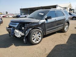 Ford Explorer salvage cars for sale: 2015 Ford Explorer XLT