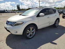 Nissan Murano salvage cars for sale: 2009 Nissan Murano S