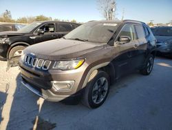 Jeep Compass salvage cars for sale: 2018 Jeep Compass Limited