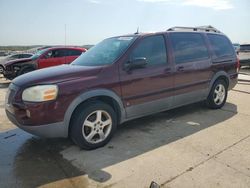 Pontiac salvage cars for sale: 2006 Pontiac Montana SV6