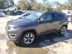 Jeep Compass salvage cars for sale: 2018 Jeep Compass Limited